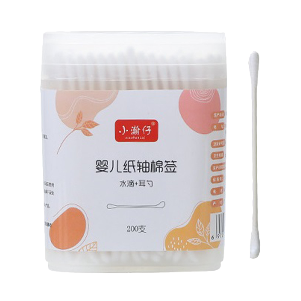 Kuyiluo Cotton Swabs Ear Baby Swab Tip Q Kids Applicator Buds Nose Children Safety Cleaner Makeup Infant Organic Sticks